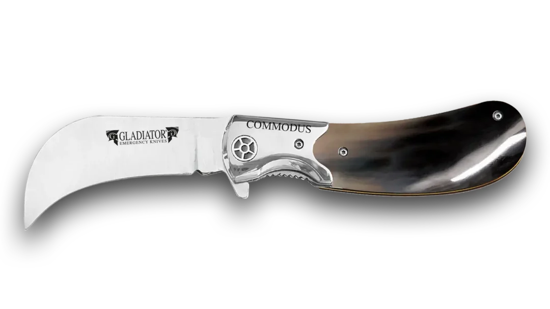 Coltello "Commodus" manico in corno