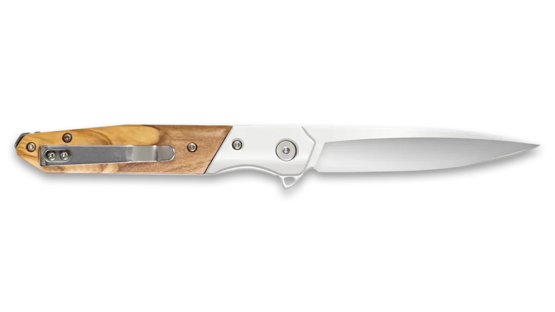 Coltello "Caesar" manico in ulivo - immagine 2