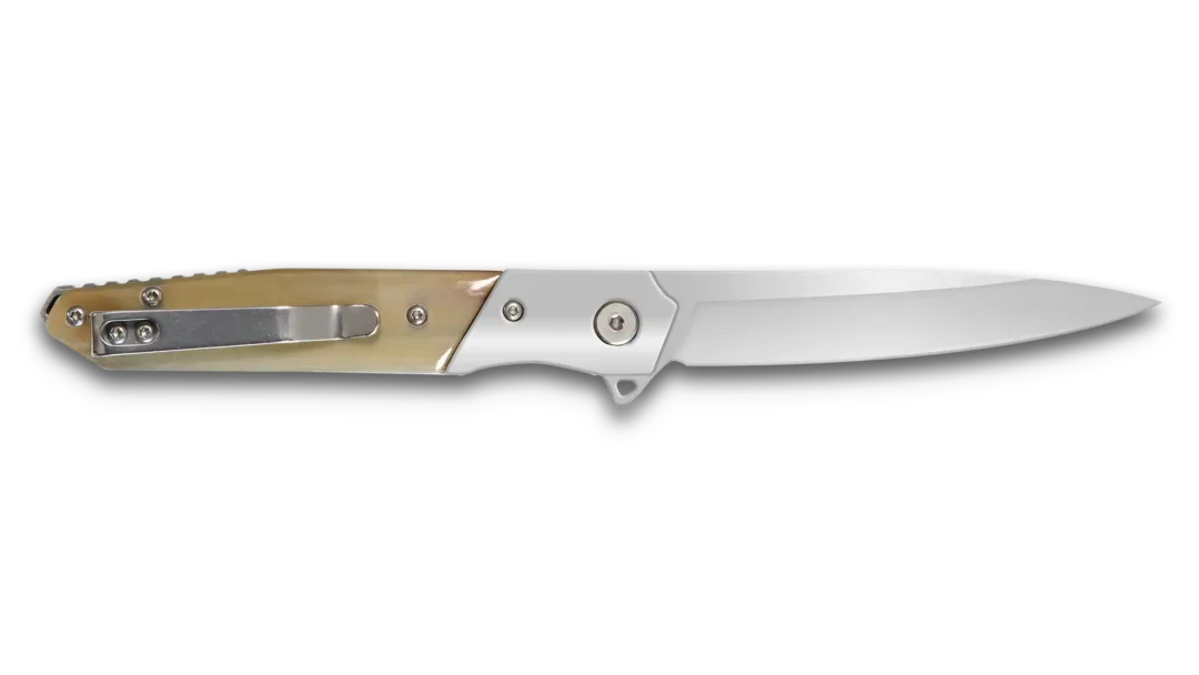 Coltello "Caesar" manico in corno - immagine 4