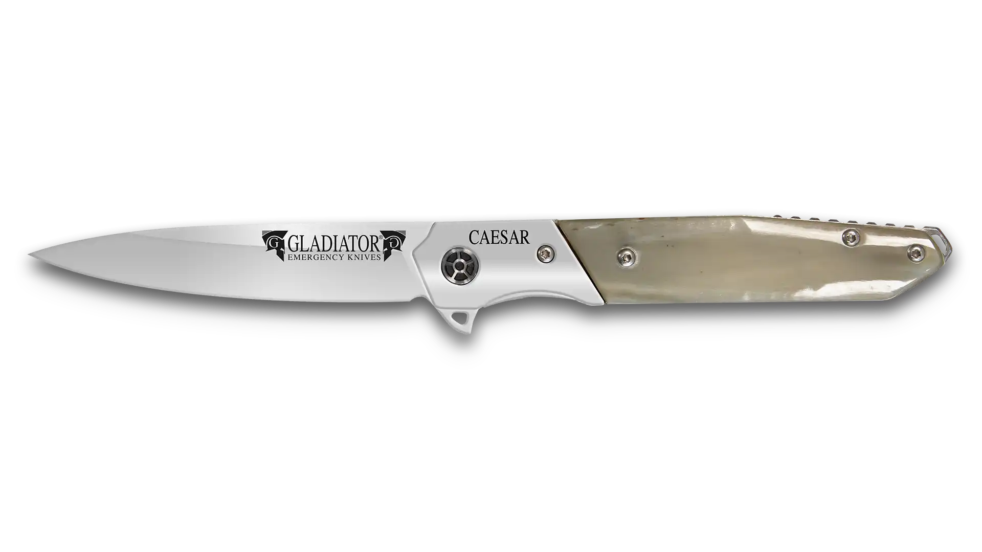 Coltello "Caesar" manico in corno