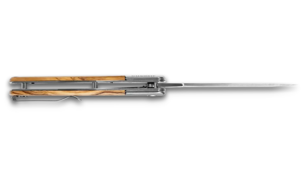 Coltello "Augustus" manico in ulivo - immagine 2
