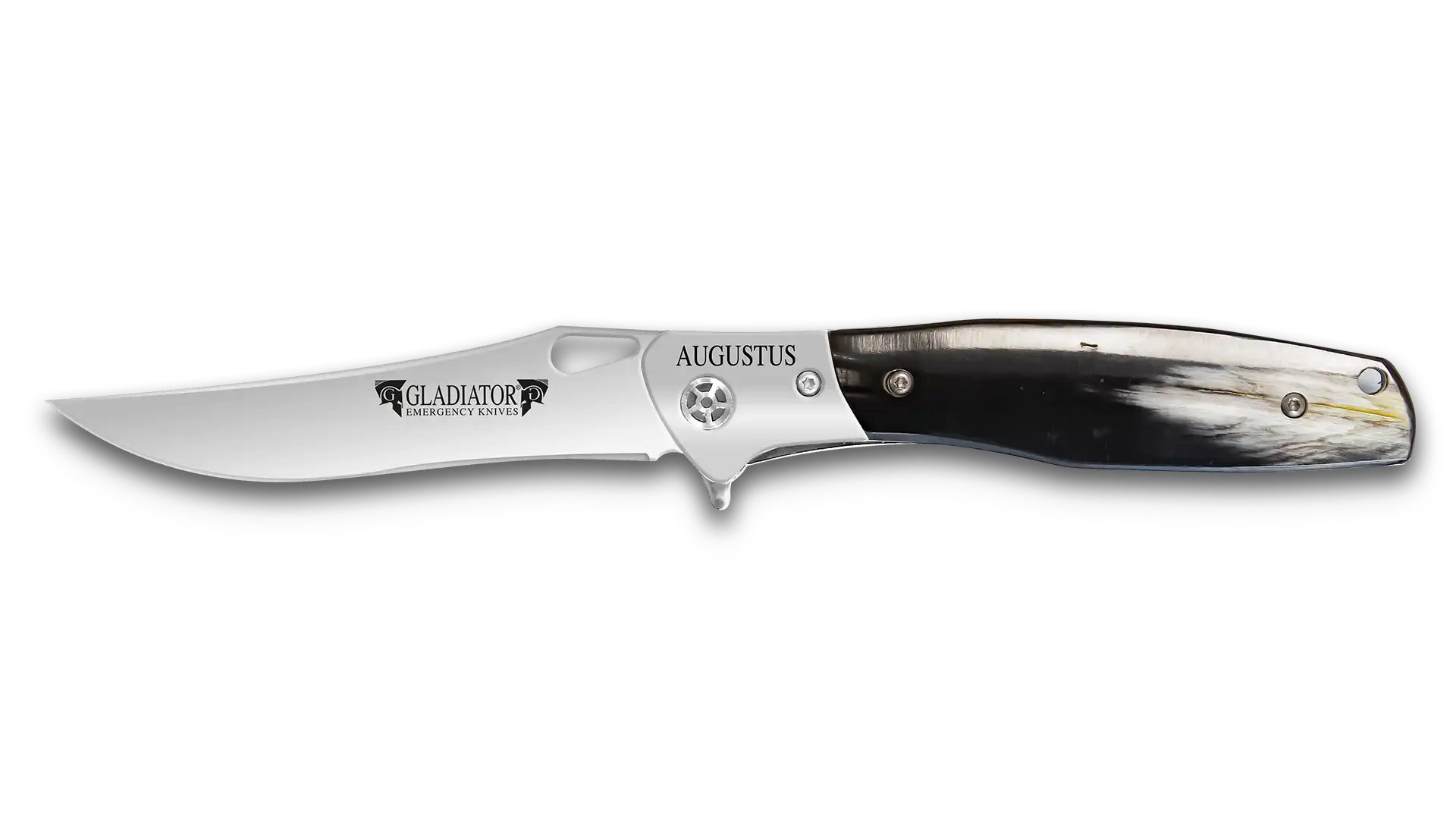 Coltello "Augustus" manico in corno