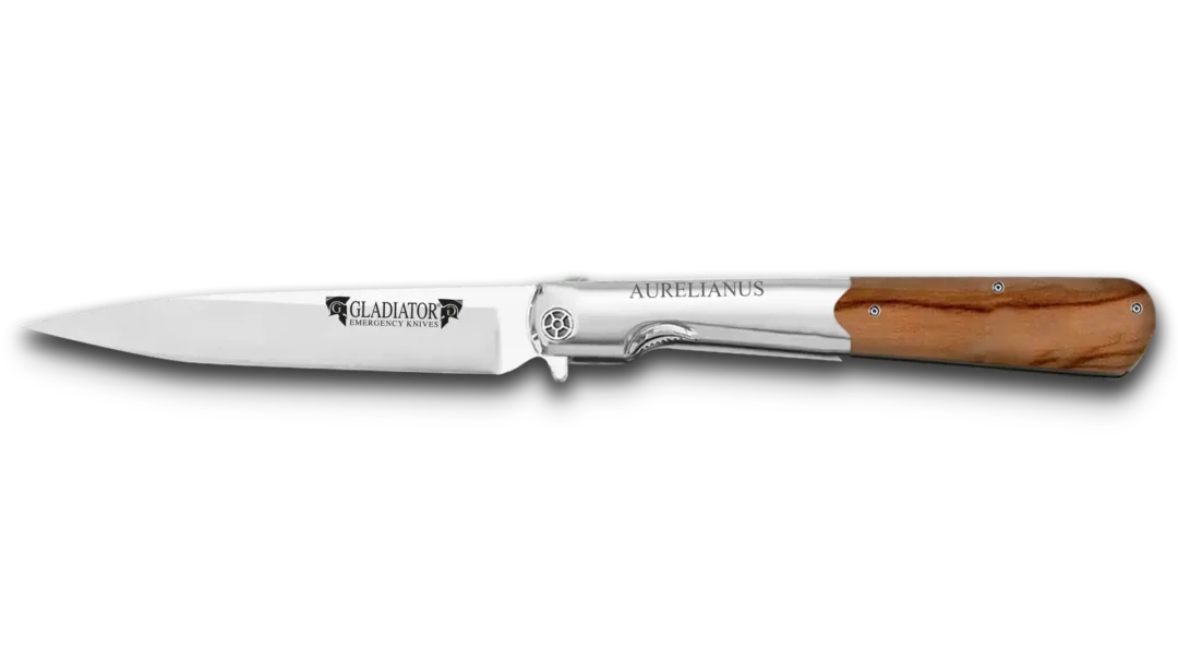 Coltello "Aurelianus" manico in ulivo