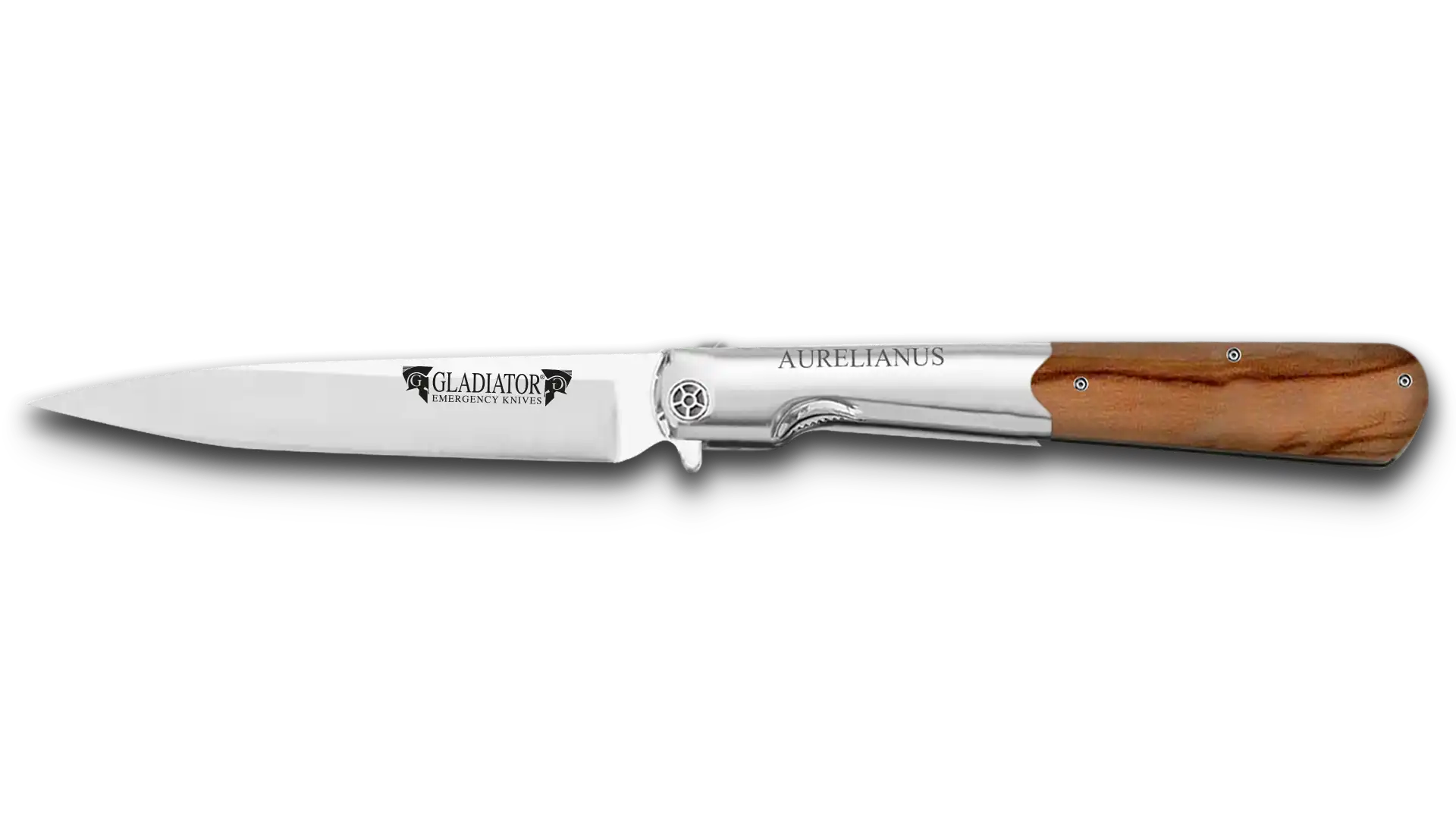 Coltello "Aurelianus" manico in ulivo