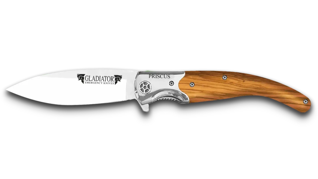 Coltello "Priscus" manico in ulivo