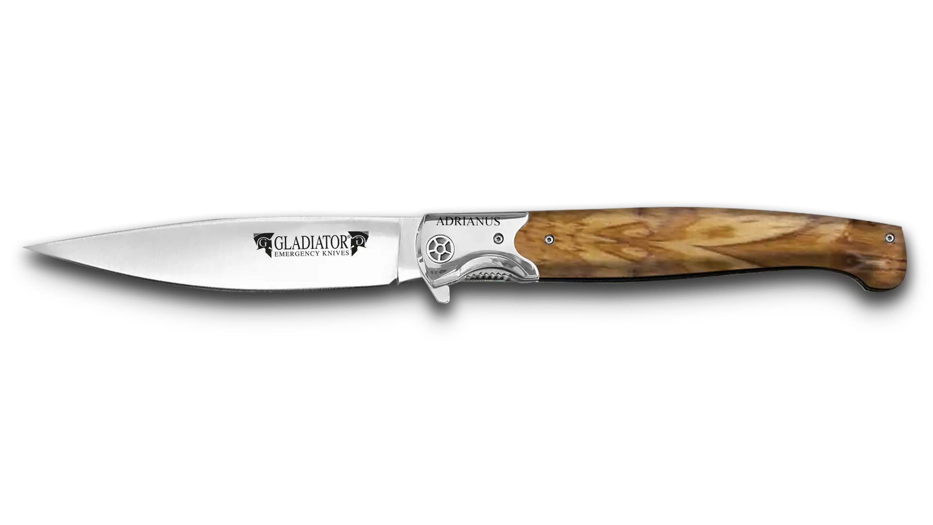 Coltello "Adrianus" manico in ulivo
