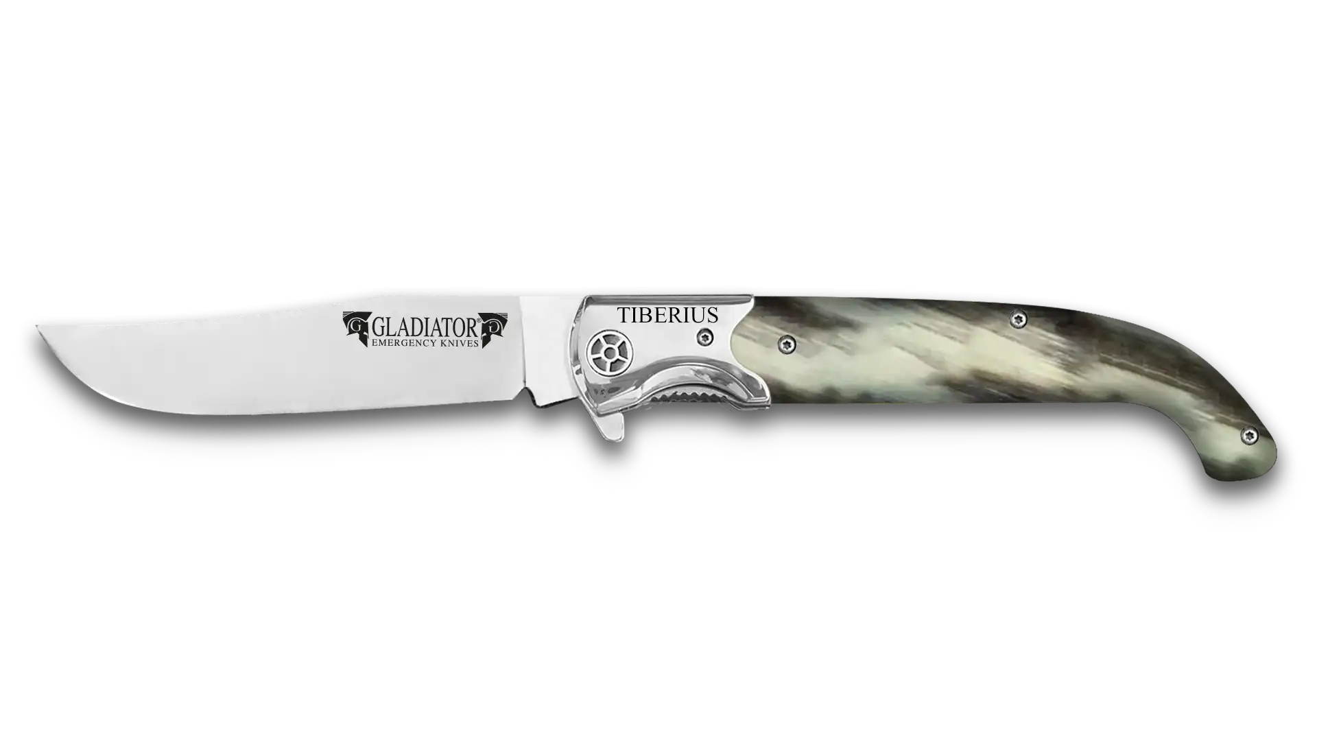 Coltello "Tiberius" manico in corno