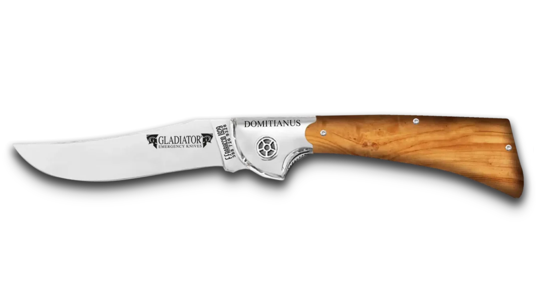Coltello "Domitianus" manico in ulivo